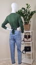 Hannah jeans trousers with braided belt