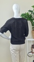 Edith openwork sweater choco